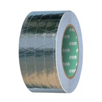 APAC Reinforced Aluminium Tape, Silver, 15 Y, Pack of 2 Rolls
