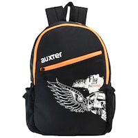 Picture of Auxter Wings 30 ltr School Casual Backpack, Black & Orange