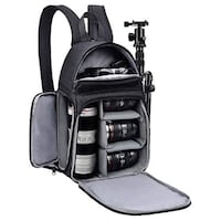 Sidrum Camera Backpack, Caden D15-2, Black