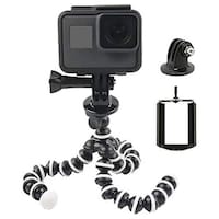 Picture of ‎Techlife Flexible Octopus Style Tripod, Black and White
