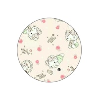 Picture of BP Hello Kitty Printed Round Pin Badge, Beige