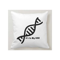 Picture of 1st Piece It's in My DNA Printed Pillow, White, 40 x 40cm