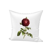 Picture of REGAL IN HOUSE Single Flower Printed Decorative Cotton Cushion, 45 x 45cm