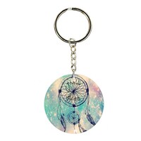 Picture of BP A Dream Catcher Double Side Printed Keychain, 30mm