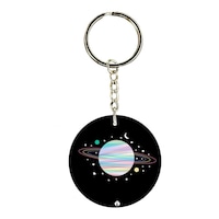 Picture of BP A Planet Double Side Printed Keychain, 30mm