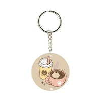 Picture of BP Coffee Cup Printed Keychain
