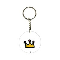 Picture of BP Crown Printed Plastic Keychain, 30mm