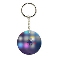 Picture of BP Double Sided The Apple Logo Printed Keychain, 30mm