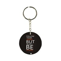 Picture of BP English Phrases Printed Plastic Keychain, 30mm