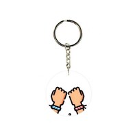 Picture of BP Hands Printed Keychain, 30mm