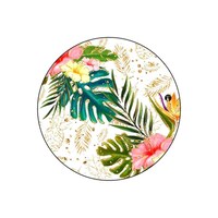 Picture of BP Flowers Round Mouse Pad, Multicolour