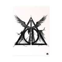 Picture of BP Harry Potter Mouse Pad, Beige & Black, 8.63 x 7.04inch