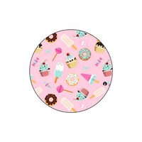 Picture of BP Ice Cream Printed Round Mouse Pad, 8.63 x 7.04inch