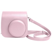 Shopizone Vintage PU Leather Compact Case, Instax Mini 9/8/8+ - Baby Pink