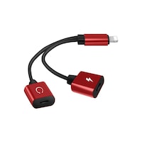 Picture of RKN Audio AUX Converter Adapter with Dual Lightning Headphone Jack