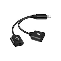 Picture of RKN Audio AUX Converter Adapter with Dual Lightning Headphone Jack