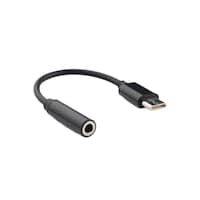 Picture of RKN Electronics USB C Headphone Jack Adapter, 3.5mm, Black