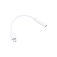 Picture of RKN 3.5 Mm to 8-pin Audio Connector Cable, 100mm, White