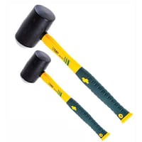 Picture of Uken Rubber Hammer with Fiber Handle, 12oz