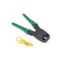 Picture of RKN Networking Cable High Grade Plier, Green and Black, 20cm