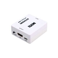 Picture of RKN Electronics 1080p Resolution HDMI To AV Converter Adapter, White