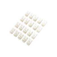 Picture of RKN Electronics RJ45 Network Cable Connector, Clear, Pack of 20pcs