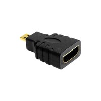 Picture of RKN Electronics HDMI Female To HDMI Male Adapter Connector, Black and Gold