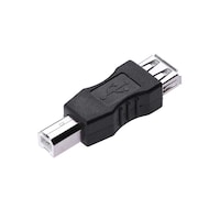 Picture of RKN USB 2.0 A Female To B Male Adapter Connector for Printer, Black