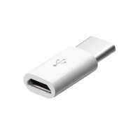 Picture of RKN Electronics USB Type-C Male To Micro USB Connector Adapter, White