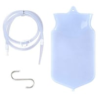 IndoSurgicals Silicone Enema Kit with Bag, 2 liter