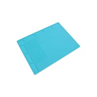 RKN Metal Heat Insulation Pad, Blue, 35 x 25cm