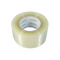 RKN Transparent Packing and Sealing Tape, Clear, 100M