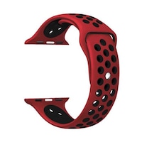 Picture of Porodo Wrist Band For Apple Watch Nike + 38-40 mm, Red and Black