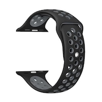 Porodo Wrist Band For Apple Watch Nike, Black and Grey