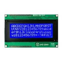 Picture of JHD Rectangle LCD Display, 20x4 Character, JHD 204A