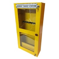 Picture of KRM Lockout Tagout Station, Without Material, Size 30" X 15" X 6"