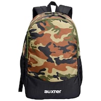Picture of Auxter 36 ltrs School Backpack – 3 Compartments, Army Camouflage