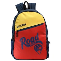 Auxter Warrior 30 ltr School Bag Casual Backpack, Blue & Red