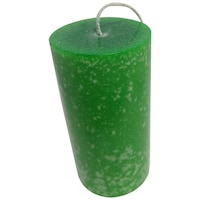 Picture of Luxury Plain Pillar Fragrance Candle, Green