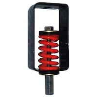 Durable Pre Compressed Spring, Black & Red