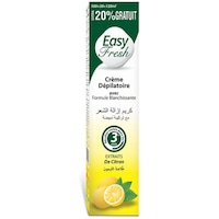 Easy Fresh Hair Removal Cream Lemon, 120g