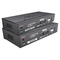 Cadyce USB KVM Extender, CA-KE100, Black