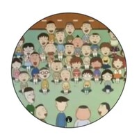 Picture of BP The Anime Chibi Maruko Chan Discussion Theme Printed Badge