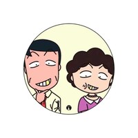 Picture of BP The Anime Chibi Maruko Chan Gold Tooth Printed Badge