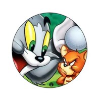 Picture of BP Tom & Jerry Ball Printed Board Pin