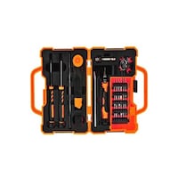 Rkn 45-Piece Repair Kit Set, Orange & Black
