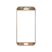 Picture of Rkn Tempered Glass Screen Protector For Samsung, Clear & Gold