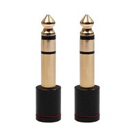 Picture of Rkn 6.5Mm Male Plug To 3.5Mm Female Jack Stereo Audio Adapter, 2 Pcs