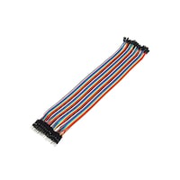 Rkn Arduino Breadboard Dupont Male To Female Jumper Wire 1P-1P, 30Cm, 40 Pcs