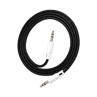 Docooler Jack Auxiliary Male To Male Aux Cable, Black, 1Meter